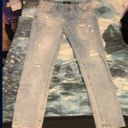 Purple Jeans Black Tag Size 34 