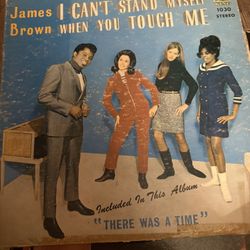 vintage james brown record