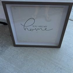 You Are My Home Picture Frame 