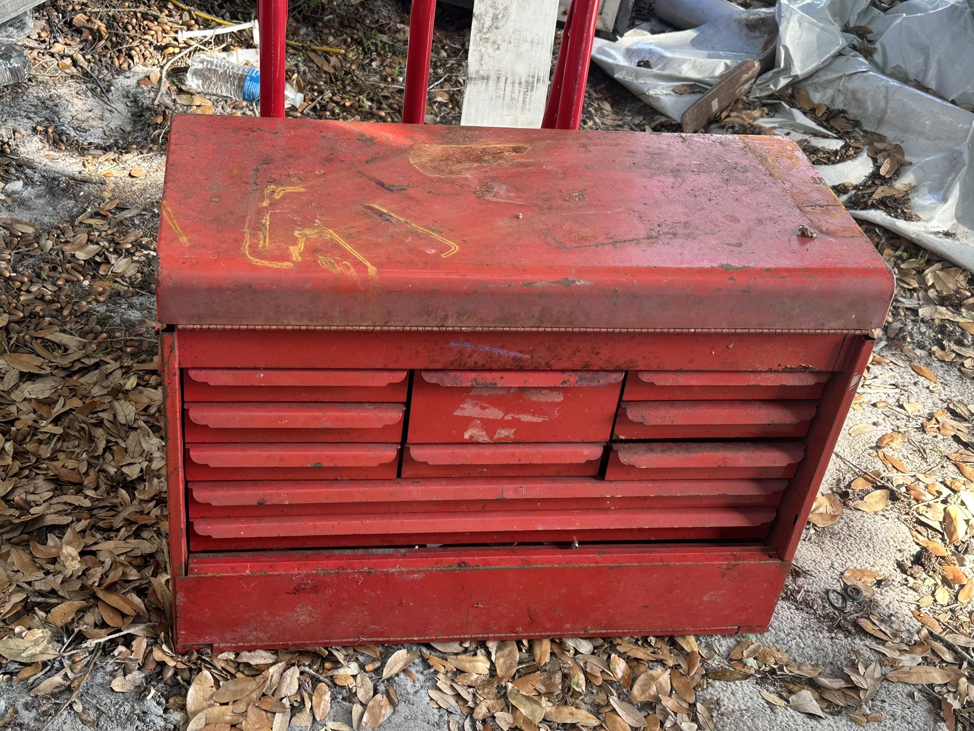 Vintage tool box