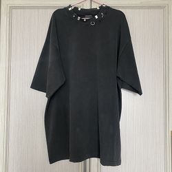 Retro Top Black Short Sleeve T-Shirt Classic 