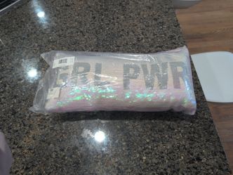 Justice flip sequin girls decorative pillow