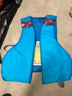 Adult 2XL/3XL Blue Life Jacket PFD