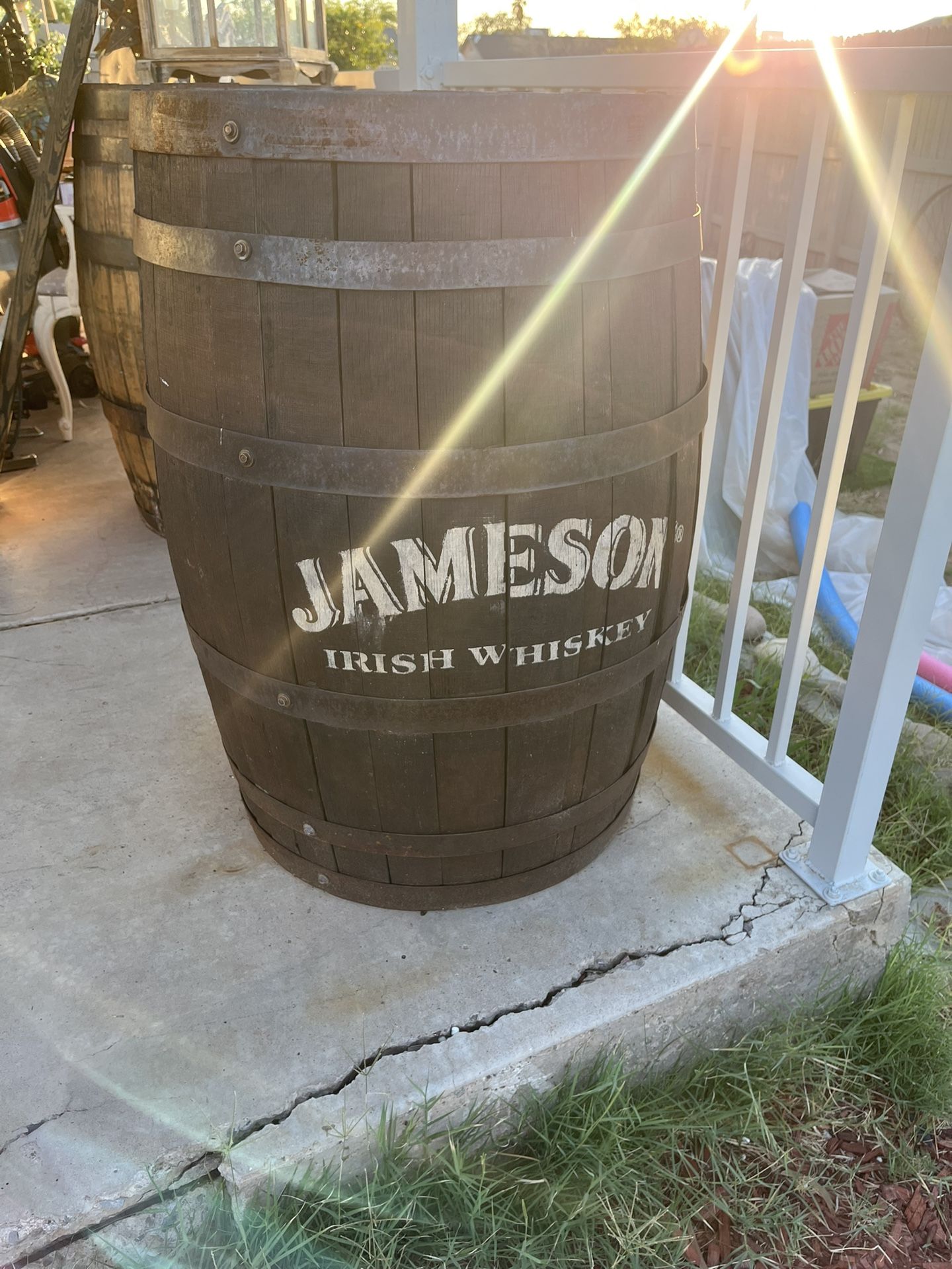 Authentic Jameson Barrel