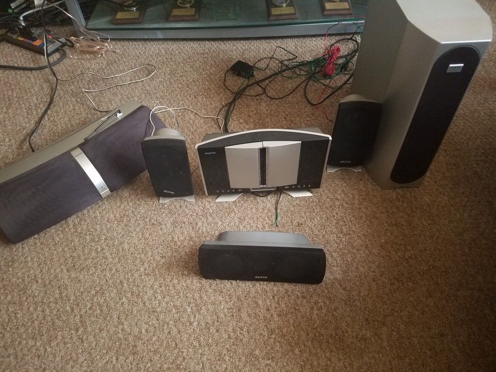 Sanyo Surround Sound System DC-DWM-4500