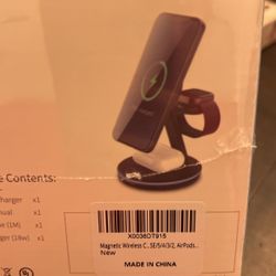 3 In 1 Wireless Charging Station