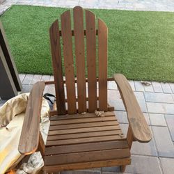 Outdoor Wooden Chairs