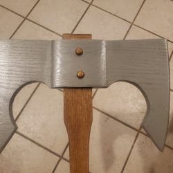 Wooden Battle Axe