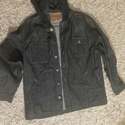 Guess Jeans Jacket W Hoodie