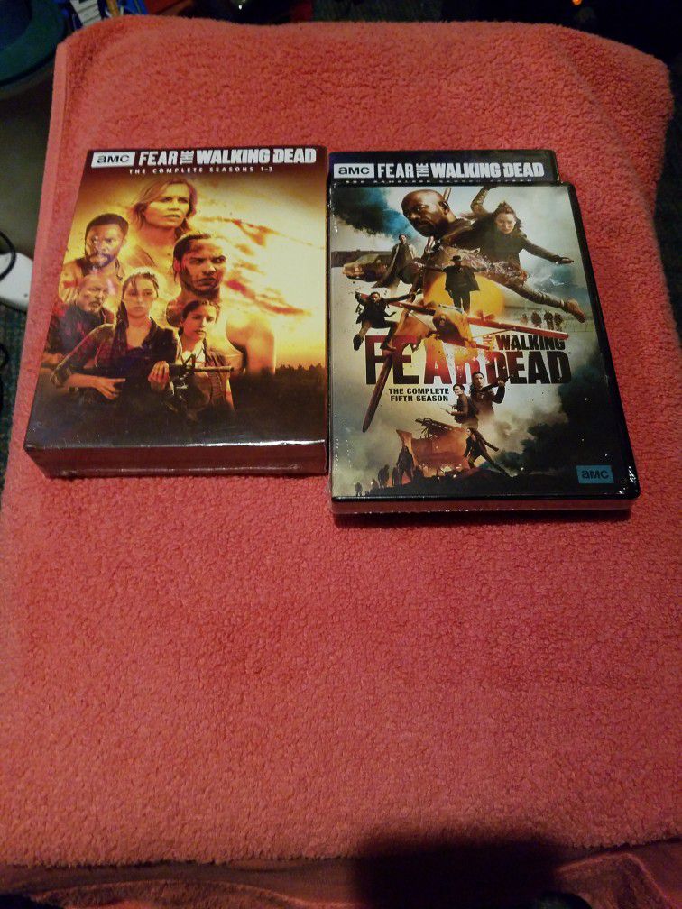 Fear The Walking Dead Dvd 1-5 Box Set
