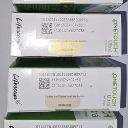 Onetouch Ultra Test Strips 