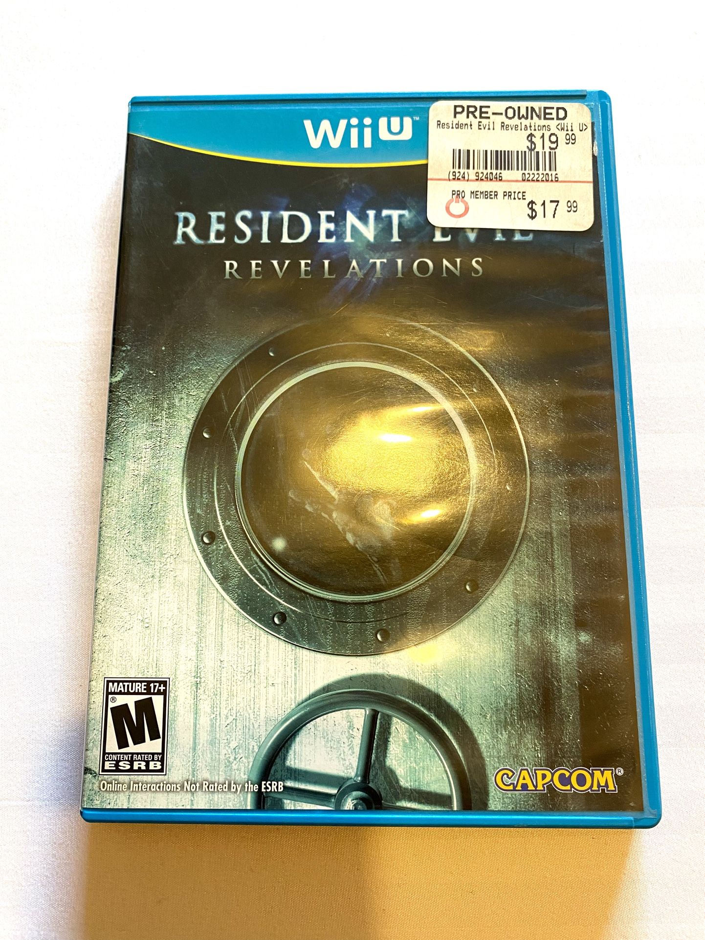 Resident Evil Revelations (Nintendo Wii U, 2013)