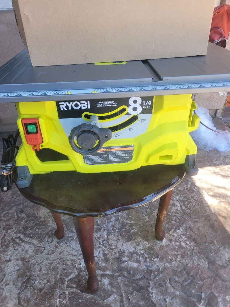 Ryobi 13 Amp 8-1/4" Corded Compact Table Saw!!!