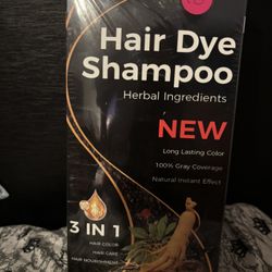 Hair Dye Shampoo Color Black $25 MSRP