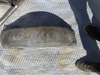 Vintage Motorcycle Rear Fender – Possibly Harley-Davidson – Project / Restoration