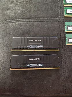 16GB Crucial Ballistic DDR 4 ram