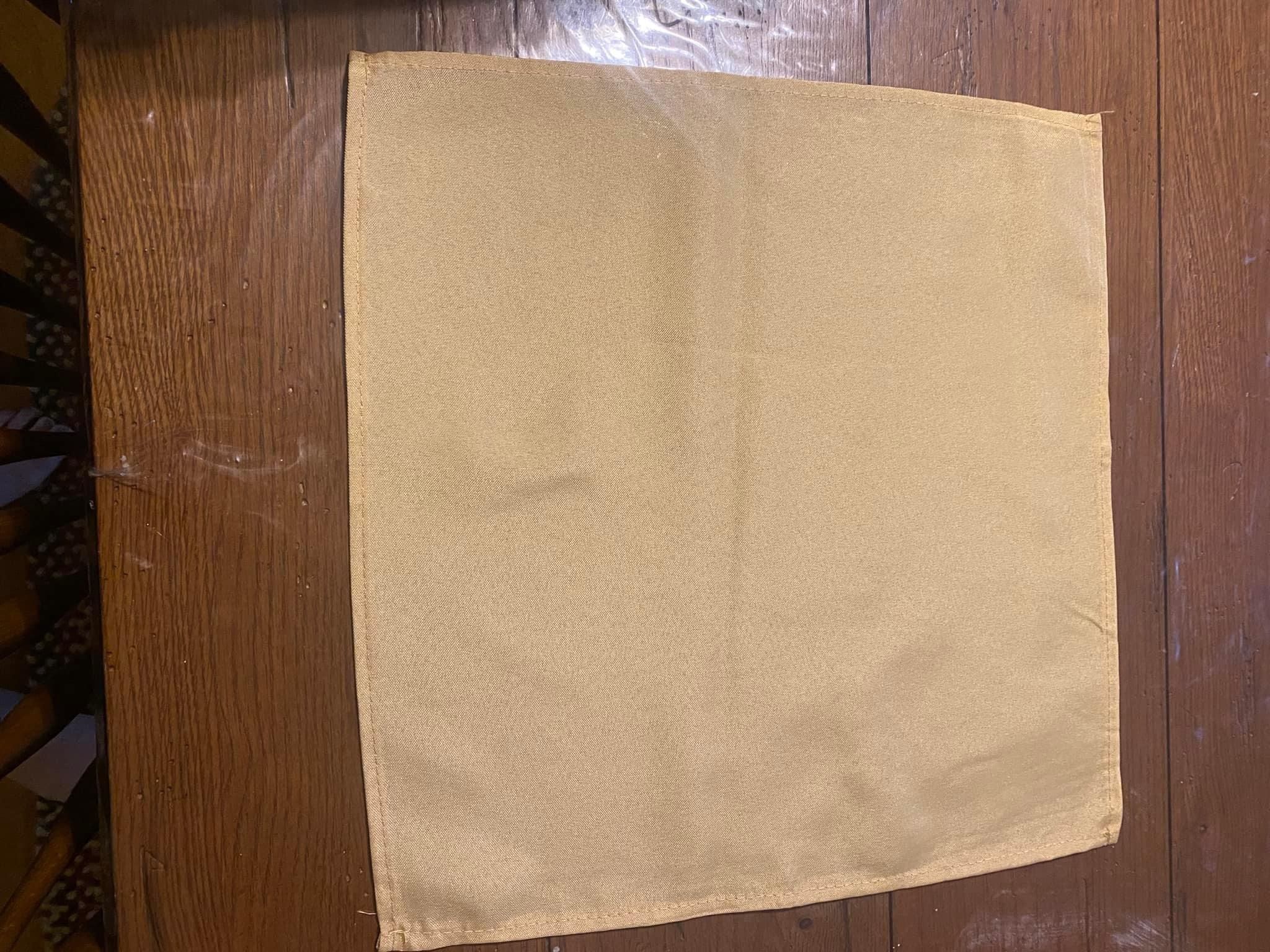 Wedding napkins - Champagne 