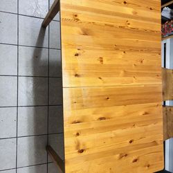 Extendable Dining Table Set with 5 Chairs