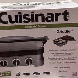 Cruisenart Griddler 5 in 1. Brand new in Box