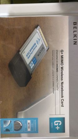 Belkin G+Mimi wireless Notebook Card