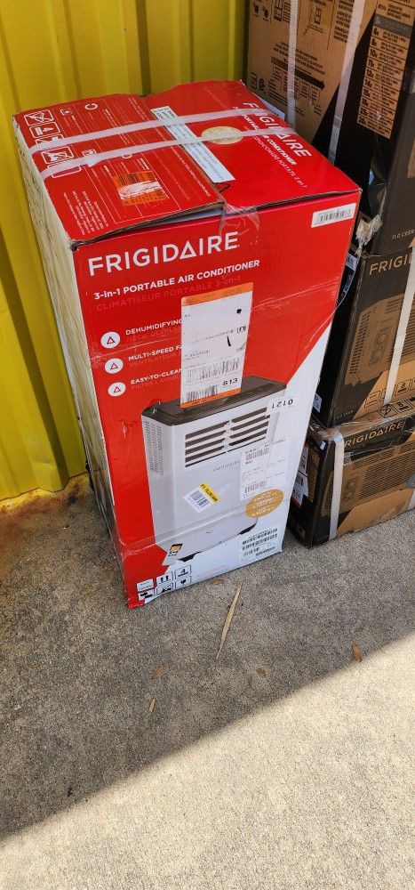 8,000 BTU Portable Air Conditioner Cools 150 sq. ft. in White