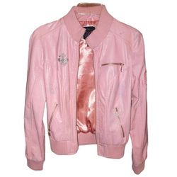 Shipping Only! Rare! Vintage Pink Studded Dereon Jacket