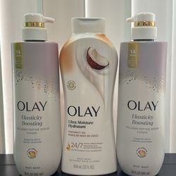 Olay Elasticity Boosting and Ultra Moisture Body Wash Set