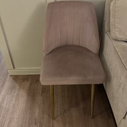 World Market Velvet Accent Chair