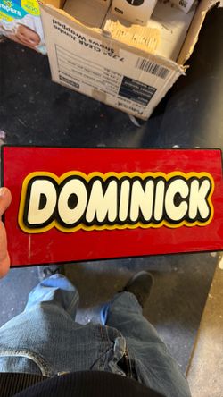 Lego name 3D print