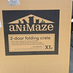XL 2 Door Dog Crate