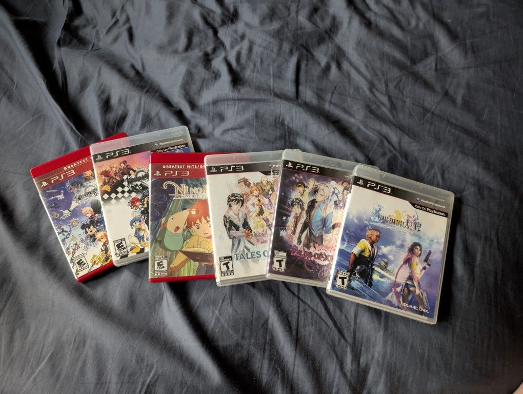 6 PS3 Games