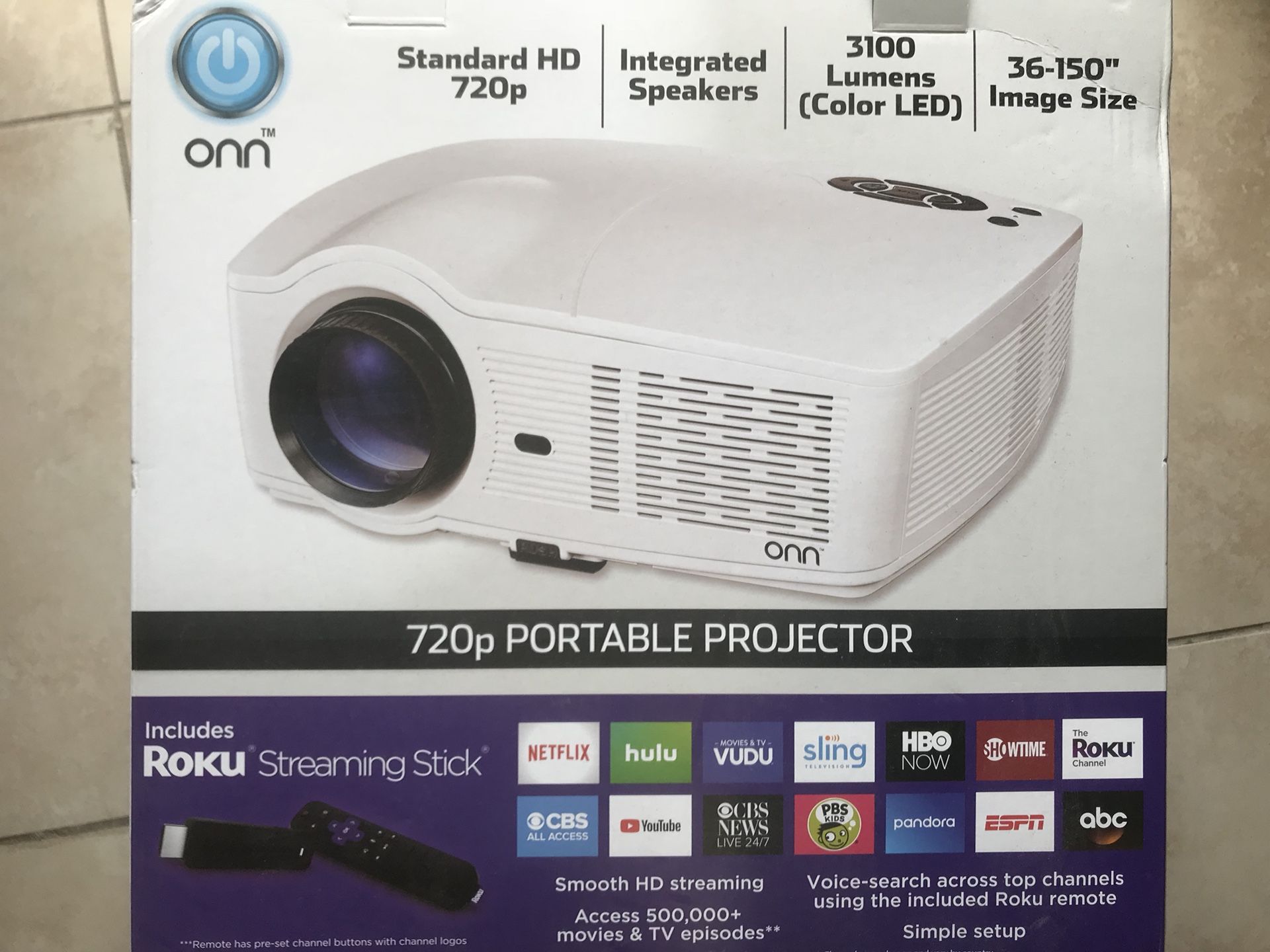 Portable projector 720HP