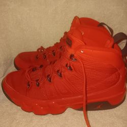All Red Jordan
