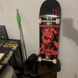 Skate Board; One FiFTY oNE SKATEBOARDS