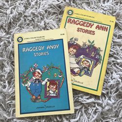 Raggedy Ann And Andy Books 1978 And 1980