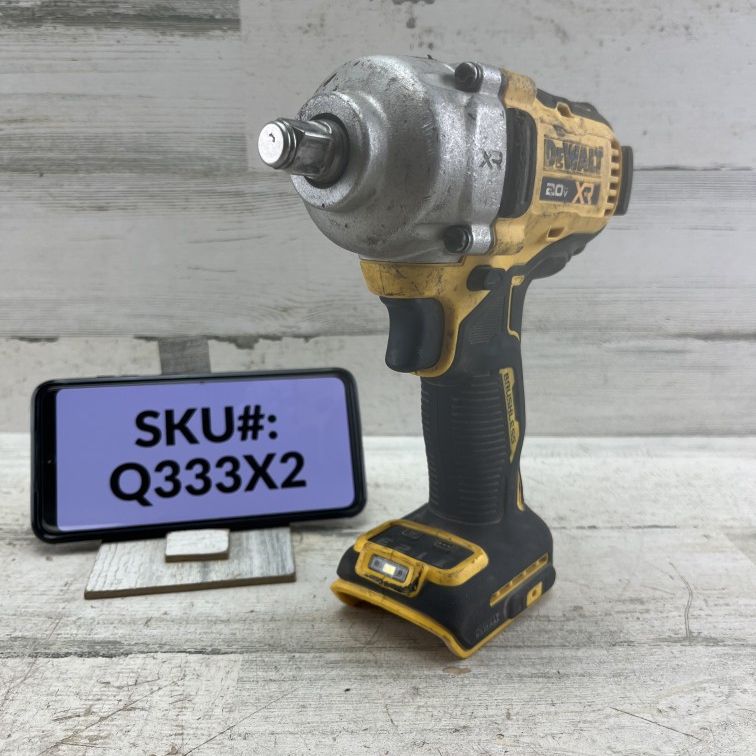 USED Dewalt 20V XR Cordless 1/2 in. Impact Wrench (Tool Only)