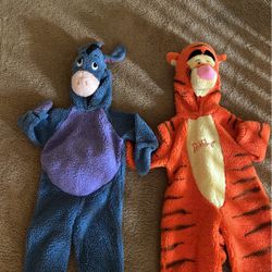 Tigger And Eeyore 2-4T Costumes