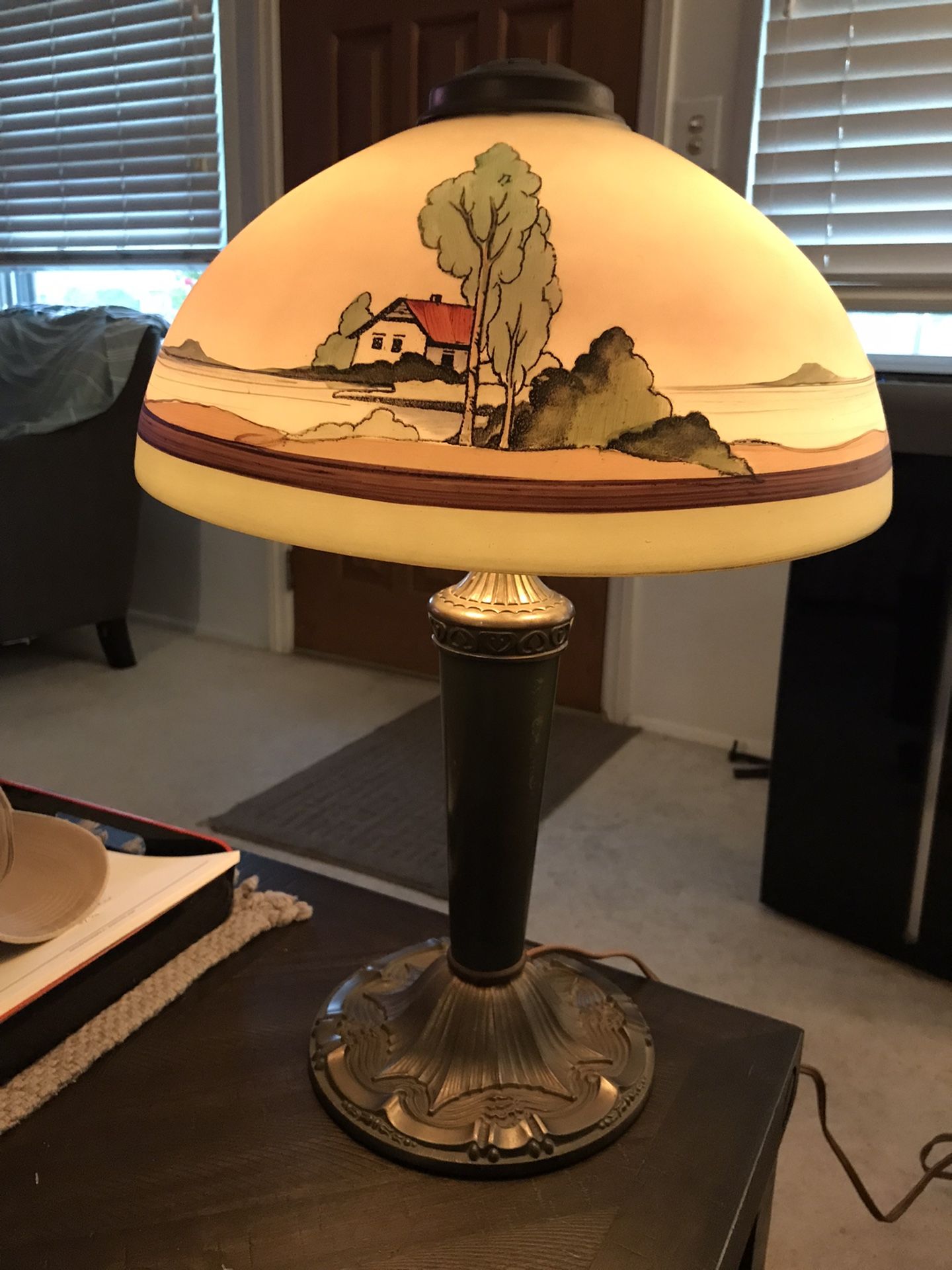 Antique Pittsburg Brass Lamp 1900’s