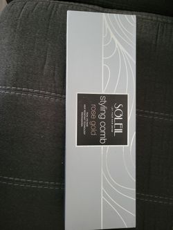 Soleil Rose Gold Styling Comb