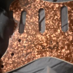 Rob Zombie Signed Pick Guard 