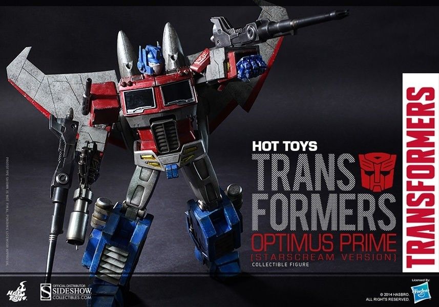 Hot Toys Optimus Prime Starscream Edition