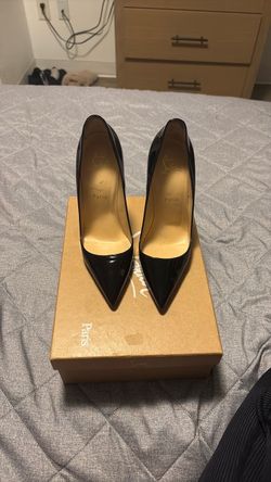 *USED* black Louboutin so Kate