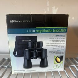 Emerson 7 x 50 Magnification Binoculars - Like New!