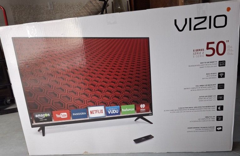 Vizio 50" TV (with Wall Mount)