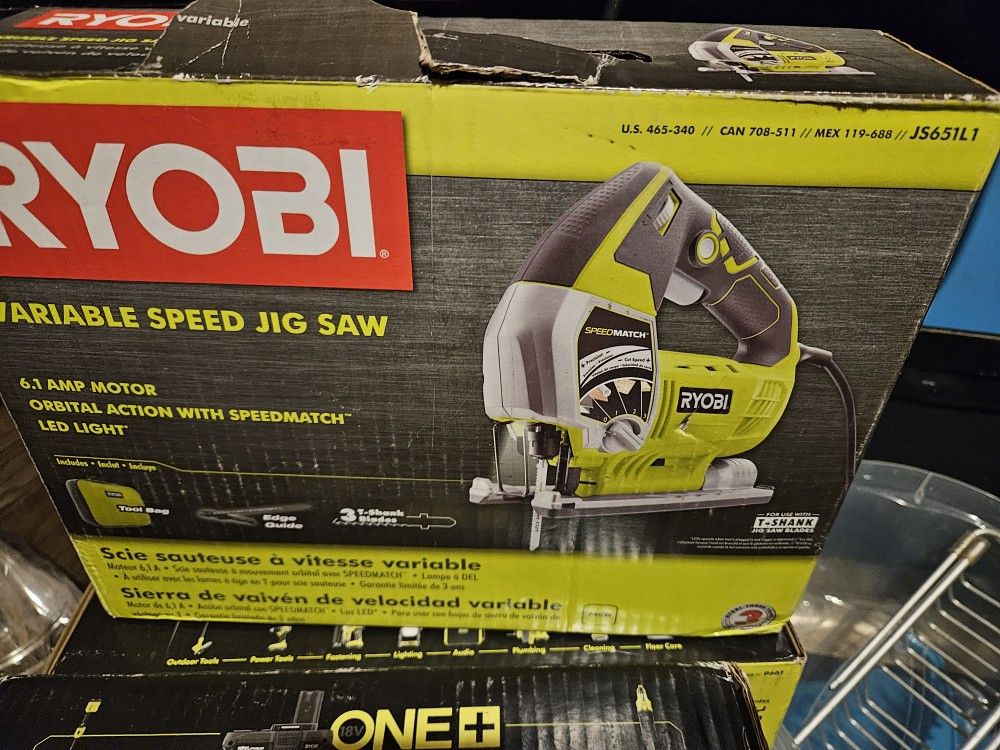 RYOBI

6.1 Amp Corded Variable Speed Orbital Jig Saw with SPEEDMATCH Technology

