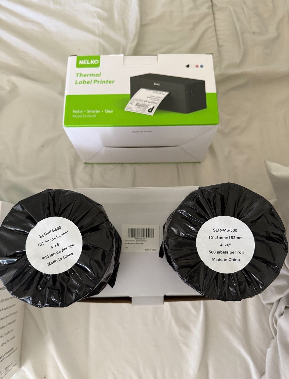 Thermal Label Printer With Tags