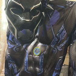 Disney Black Panther Bites Size 11/12 Costume Brand New