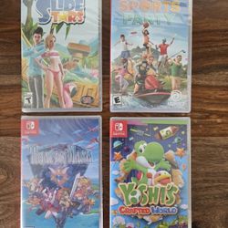 Nintendo Switch Games IV (Brand New. No Trades)
