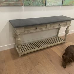 Granite top sofa table deals