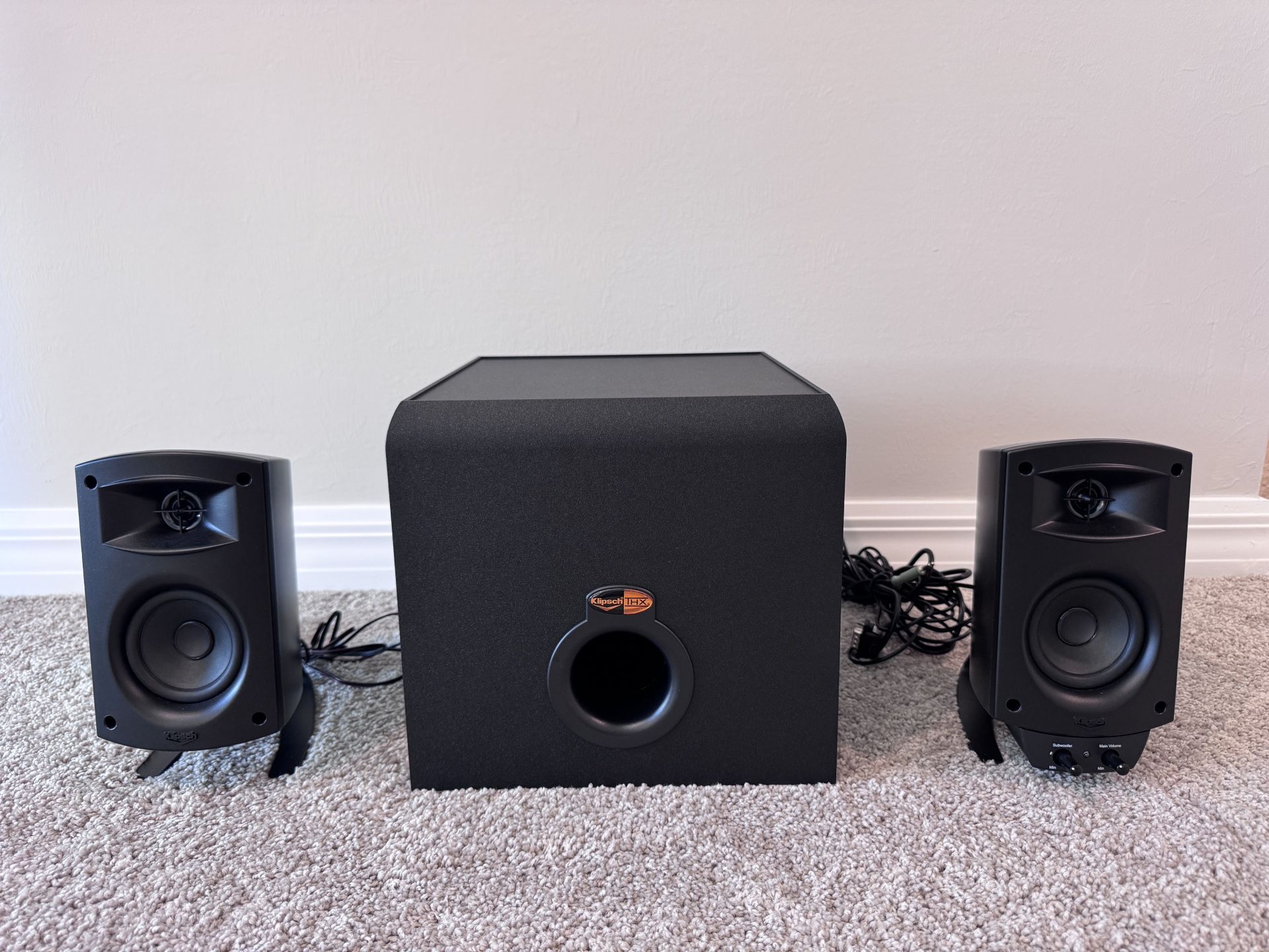Klipsch ProMedia 2.1 THX Certified Speaker System.